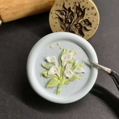 Calla Elegance Wax Seal Stamp (Pre-Order)