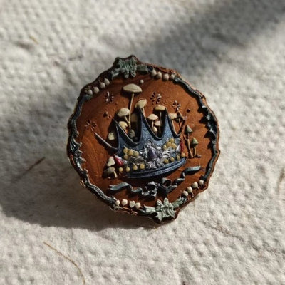 The Mycena Crown Wax Seal Stamp (Pre-Order)