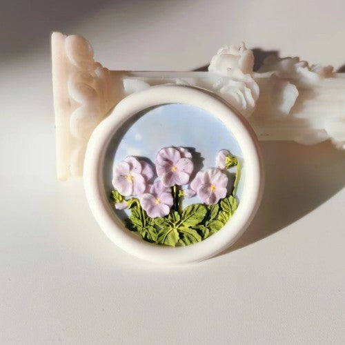 Pansy in Bloom Wax Seal Stamp (Pre-Order)