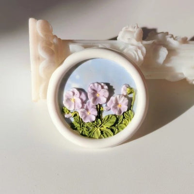 Pansy in Bloom Wax Seal Stamp (Pre-Order)