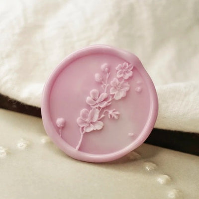 Peach Blossom Wax Seal Stamp (Pre-Order)