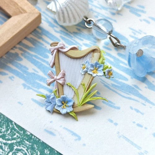 Harp of Blossoms Wax Seal Stamp (Pre-Order)