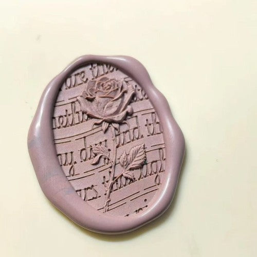 Rose Lyrics Wax Seal Stamp (Pre-Order)