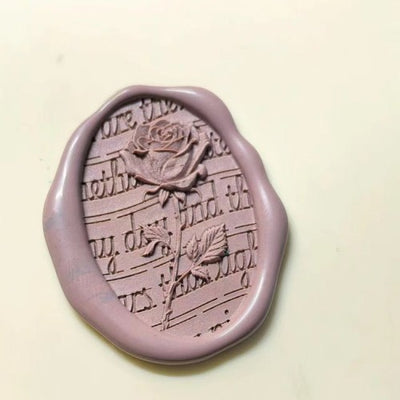 Rose Lyrics Wax Seal Stamp (Pre-Order)