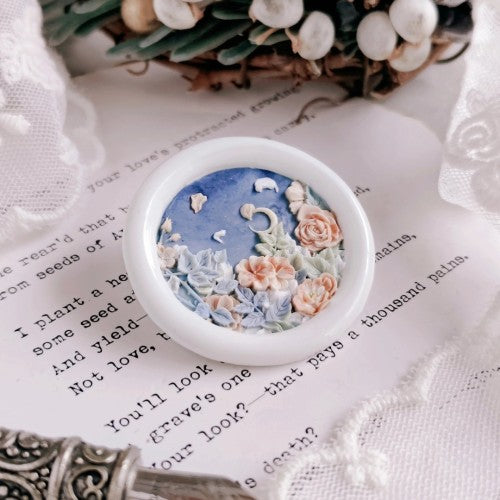 The Lunar Posy Collection Wax Seal Stamp (Pre-Order)