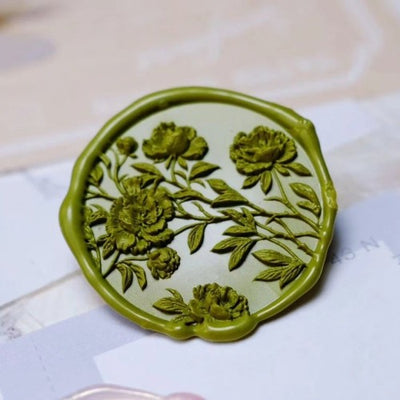Camellia Reverie Wax Seal Stamp (Pre-Order)