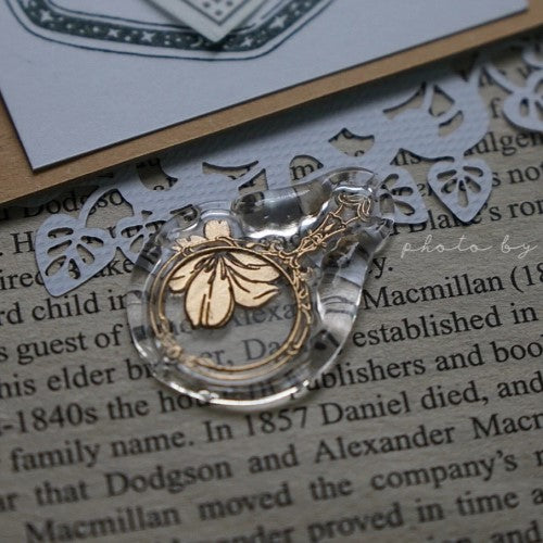 Flower Mirror Wax Seal Stamp