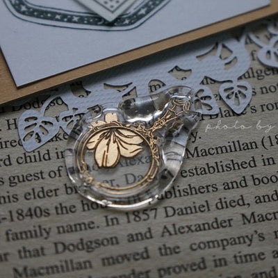 Flower Mirror Wax Seal Stamp