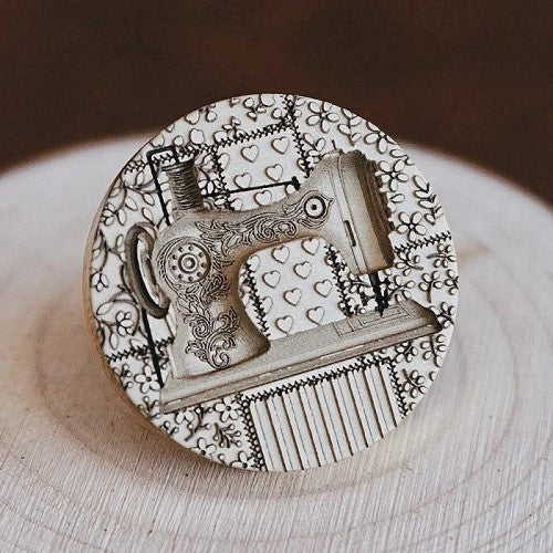 Retro Sewing Machine Wax Seal Stamp (Pre-Order)