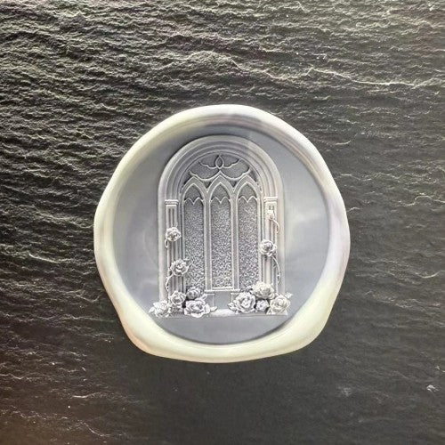 The Gothic Rose Window Wax Seal Stamp (Pre-Order)