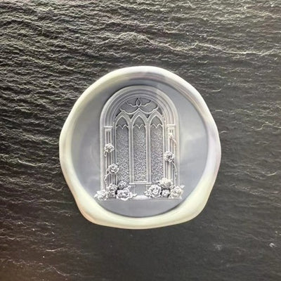 The Gothic Rose Window Wax Seal Stamp (Pre-Order)