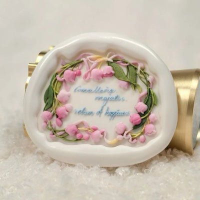 Bellflower Ribbon Romance Collection Wax Seal Stamp (Pre-Order)