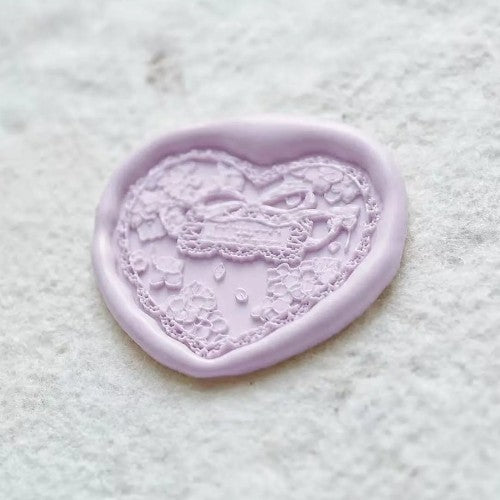 Heart of Hydrangeas Wax Seal Stamp (Pre-Order)