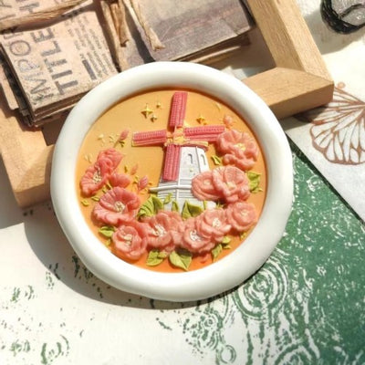 Blossoms by the Windmill Wax Seal Stamp (Pre-Order)
