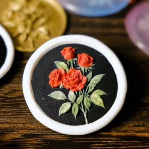 Petite Rose Posy Wax Seal Stamp (Pre-Order)