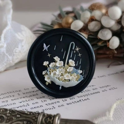 Ripples of Flowers Wax Seal Stamp (Pre-Order)