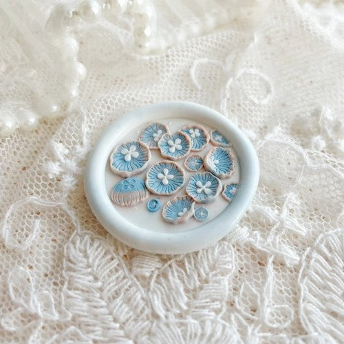 Aurelia Sea Flowers Wax Seal Stamp (Pre-Order)