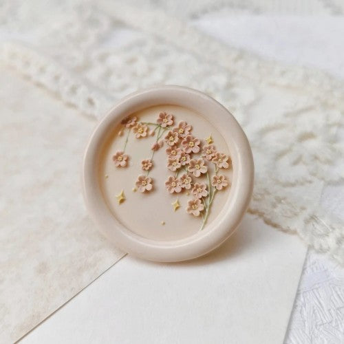 Starry Blossom Wax Seal Stamp (Pre-Order)