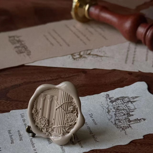 Roman Garden Seal Stamp