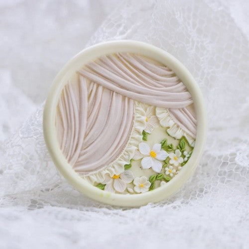 Gentle Drapery Bloom Wax Seal Stamp (Pre-order)