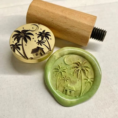 Palm Paradise Wax Seal Stamp (Pre-Order)