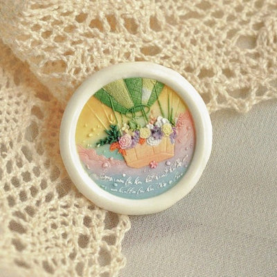 Hot Air Bloom Wax Seal Stamp (Pre-Order)