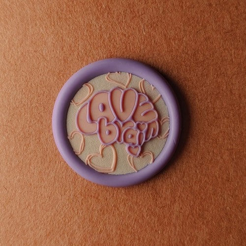 Love Brain Wax Seal Stamp (Pre-Order)