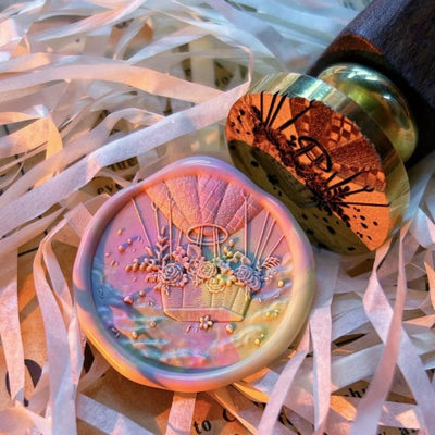 Hot Air Bloom Wax Seal Stamp (Pre-Order)
