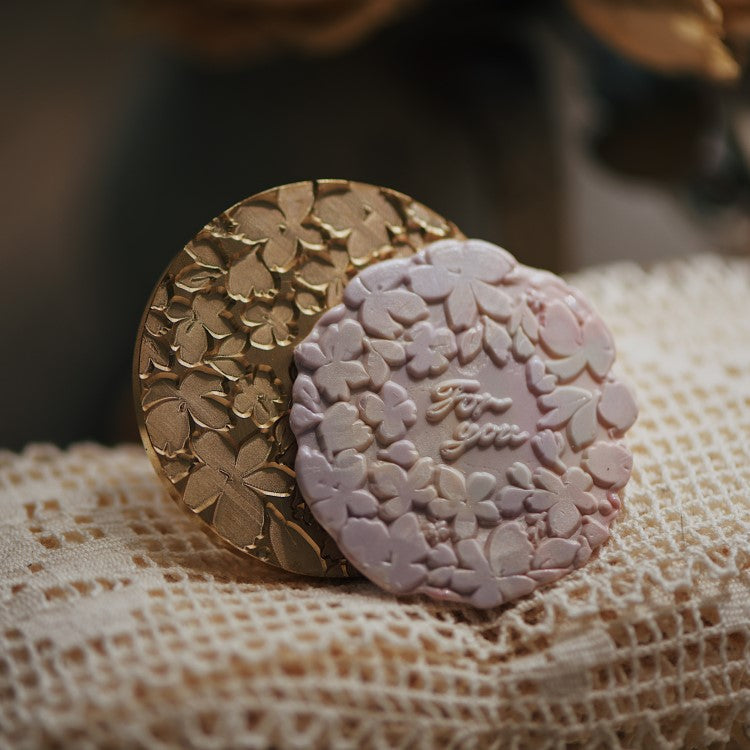 Blooming Flower Wax Seal Stamp
