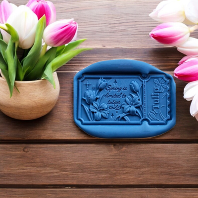 Floral Ticket Series Wax Seal Stamp (Pre-Order)