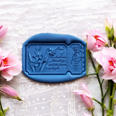 Floral Ticket Series Wax Seal Stamp (Pre-Order)