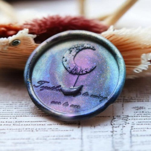Moonlight Voyage Wax Seal Stamp