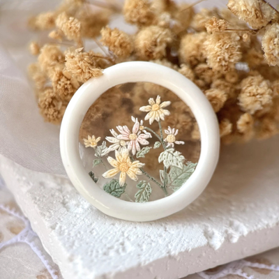 Wild Chrysanthemum Wax Seal Stamp (Pre-order)