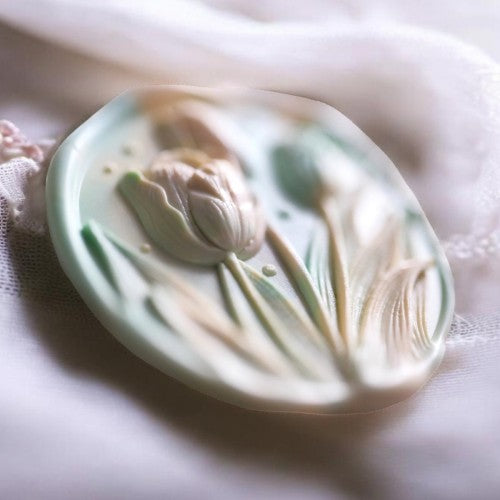 Blooming Tulips Wax Seal Stamp (Pre-Order)