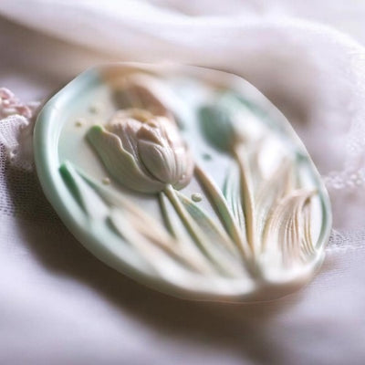 Blooming Tulips Wax Seal Stamp (Pre-Order)