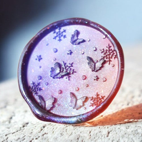 Butterfly Blizzard Wax Seal Stamp (Pre-Order)