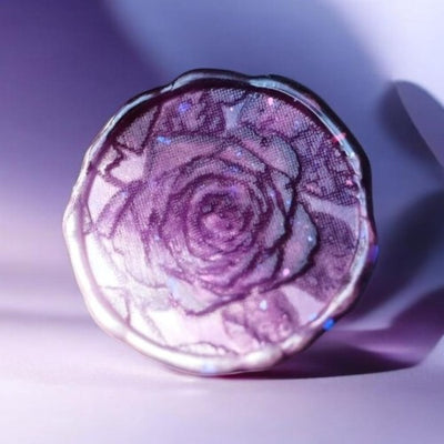 Rose Mosaic Wax Seal Stamp (Pre-Order)