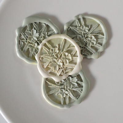 Ruellia in Bloom Wax Seal Stamp (Pre-Order)