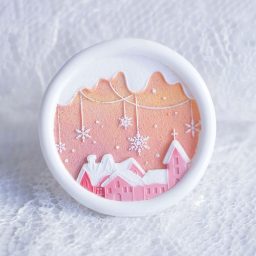 Snowdrift Village Wax Seal Stamp (Pre-Order)