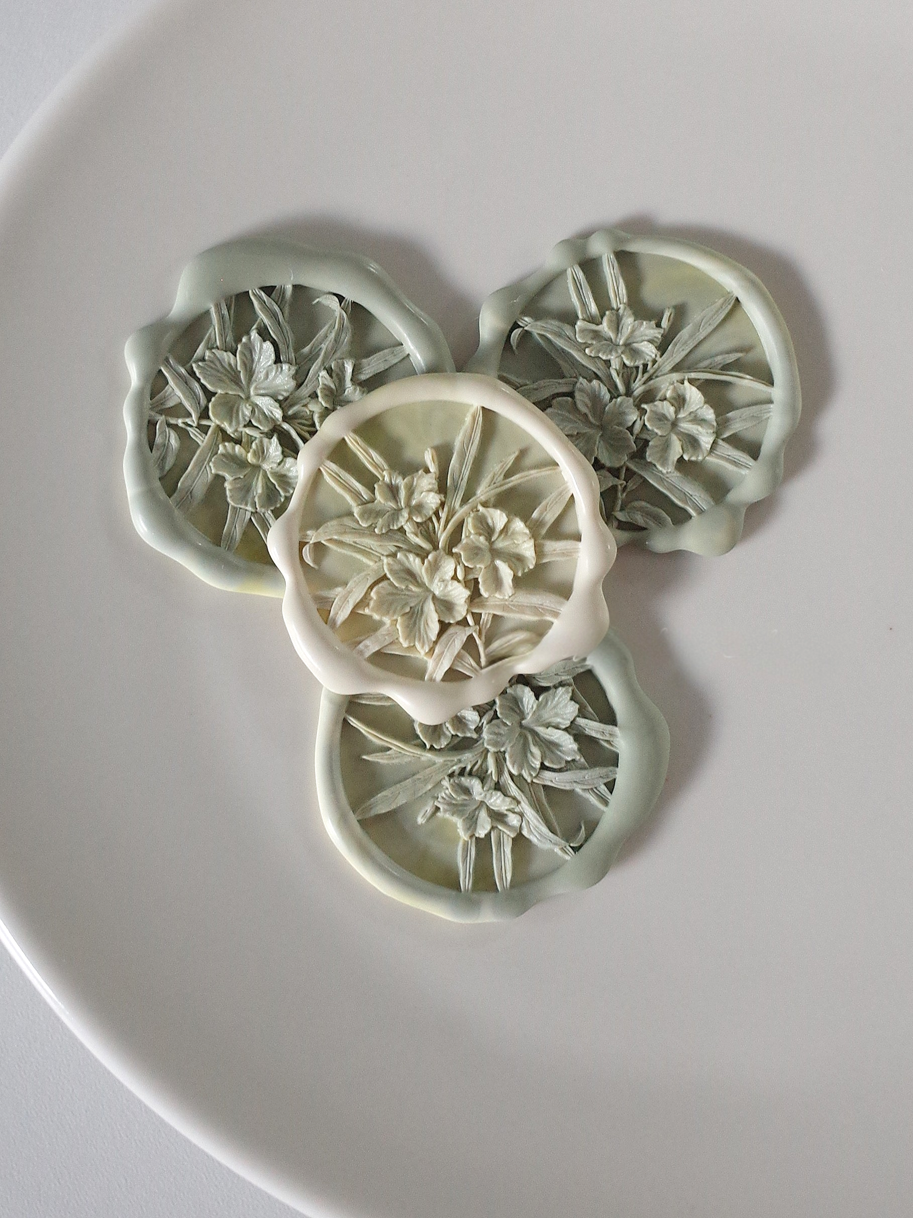 Oxalis in Bloom Wax Seal Stamp (Pre-Order)