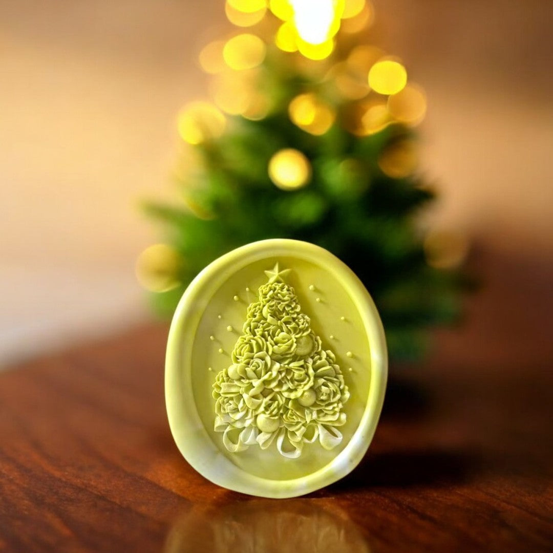 Rose Noël Duo Wax Seal Stamp