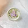 Blush of the Camellia Rose Wax Seal Stamp (Pre-Order)