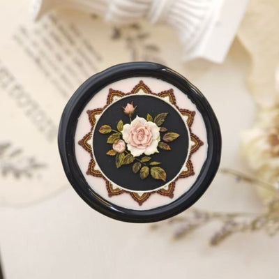 Classic Lace Rosette Wax Seal Stamp (Pre-Order)