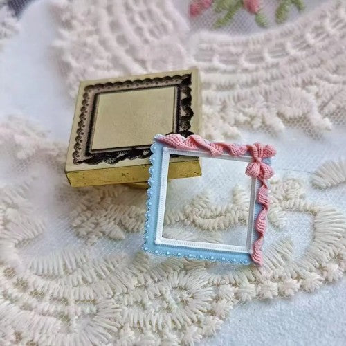 The Ruffled Curio Frame Wax Seal Stamp (Pre-Order)