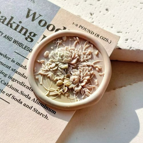 Timeless Peony Wax Seal Stamp (Pre-Order)