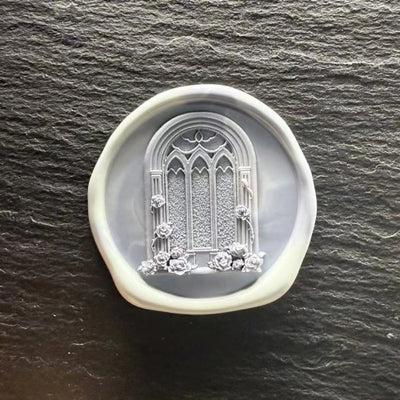 The Gothic Rose Window Wax Seal Stamp (Pre-Order)