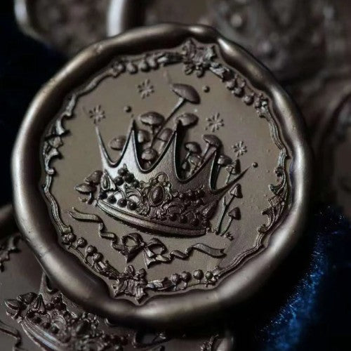 The Mycena Crown Wax Seal Stamp (Pre-Order)