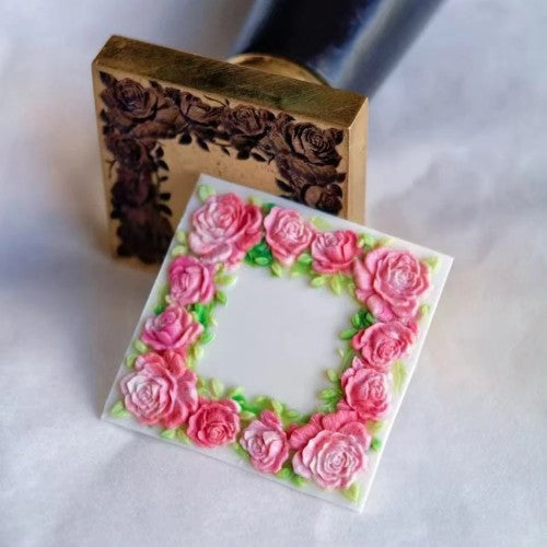 Rosarium Frame Wax Seal Stamp (Pre-Order)