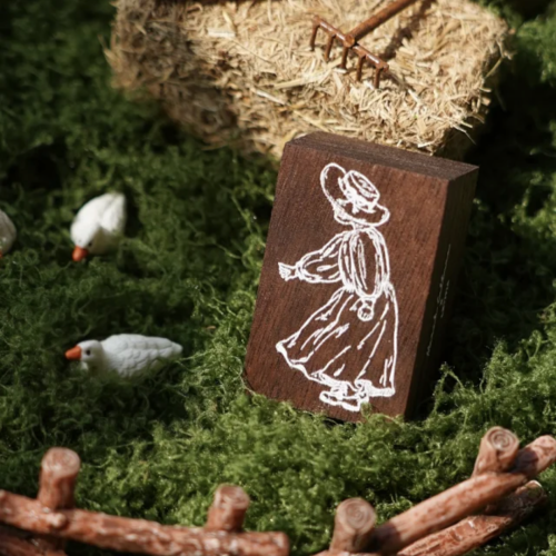 Countryside Collection Wooden Rubber Stamp (Pre-Order)