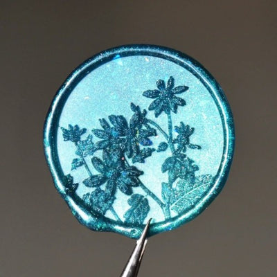 Wild Chrysanthemum Wax Seal Stamp (Pre-order)